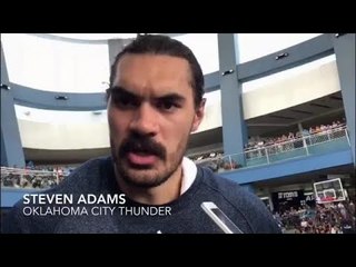 Adams talks about OKC; Theus reflects on career