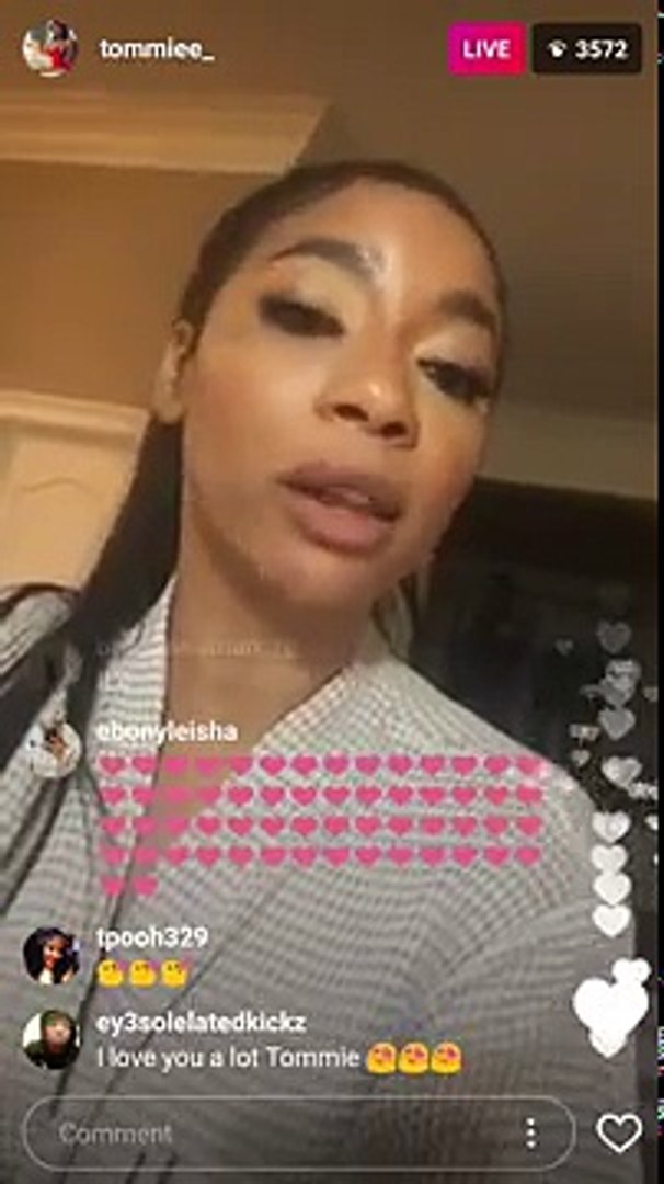 Tommie Lee Denies Plastic Surgery Live