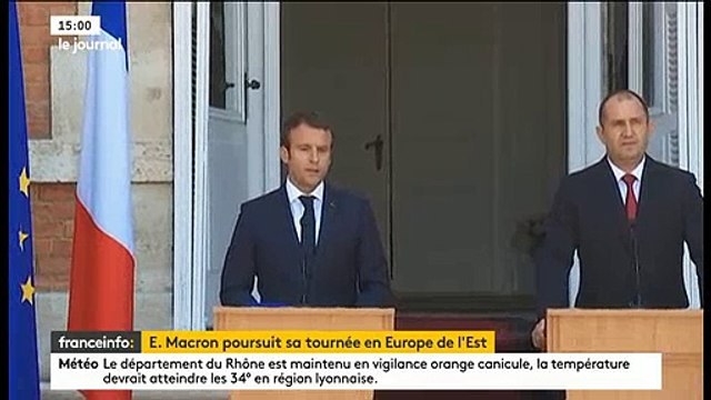 Travailleurs détachés : Emmanuel Macron déclenche une crise diplomatique avec la Pologne - Regardez sa déclaration
