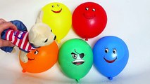 Learn Colors with Colorful Balloons Finger Family Song | Nursery Rhymes for Toddlers and B