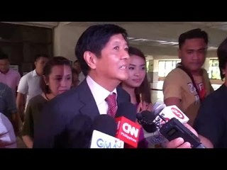 Bongbong on alleged Smartmatic bribery issue: It's all speculation