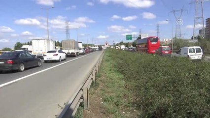 Trafikte Tatil Yoğunluğu Başladı