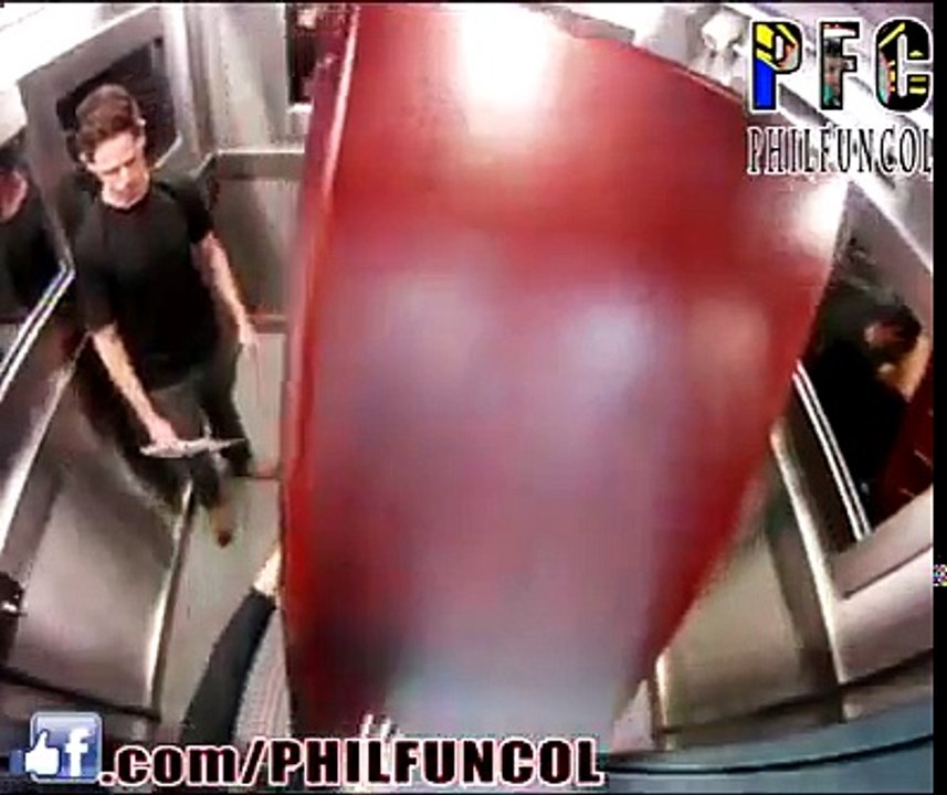 elevator prank goes wrong