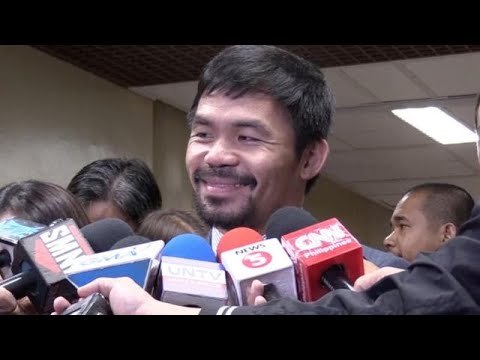 Pacquiao: Negotiations on whether to hold rematch in PH ongoing