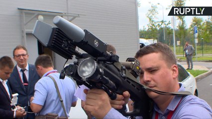 Kalashnikov Unveils REX-1 Anti-Drone Gun at 'Army 2017' Expo