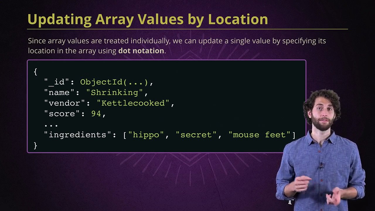 MongoDB #4 - Advanced Modifications
