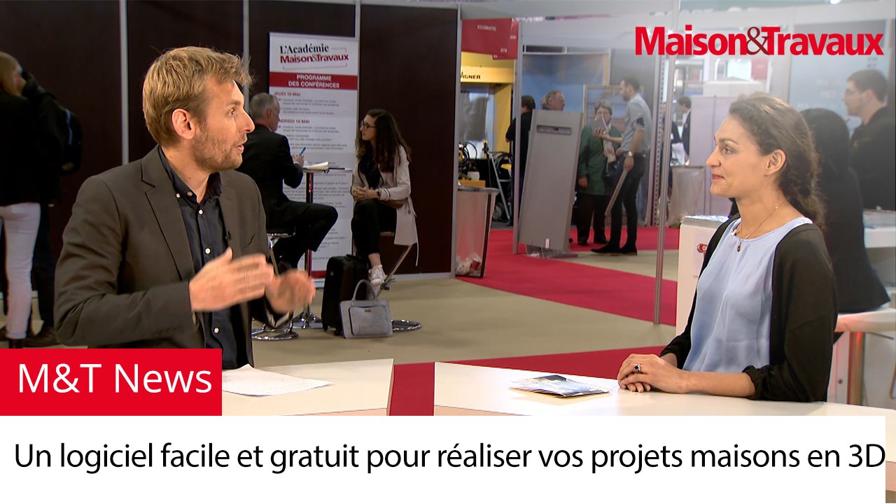 Un logiciel facile et gratuit pour réaliser vos projets maisons en 3D