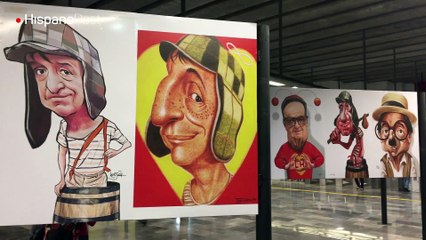Caricaturistas latinos rinden homenaje a Chespirito