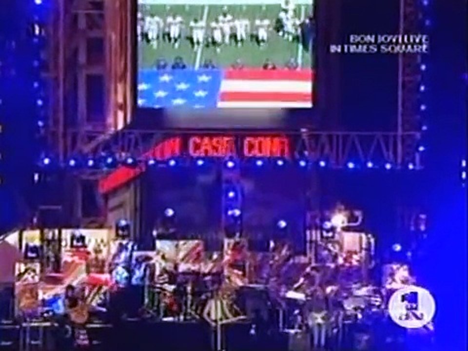 Bon Jovi - America the Beautiful - Live in Times Square