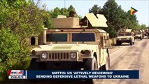 GLOBAL NEWS | Mattis: U.S 'actively reviewing' sending defensive lethal weapons to Ukraine