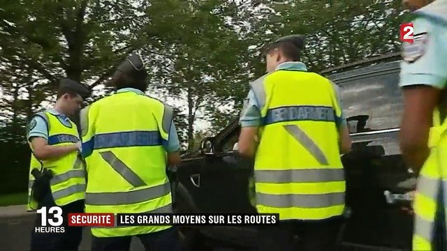 Fin des vacances : les gendarmes tiennent à l'œil les mauvais conducteurs