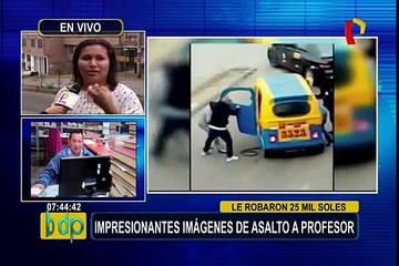 SJM: sospechan que trabajadores de banco estarían implicados en robo a cliente
