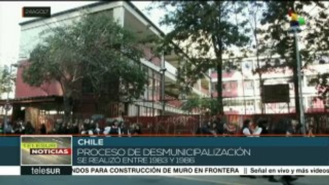 Estudiantes secundarios de Chile rechazan ley de educación