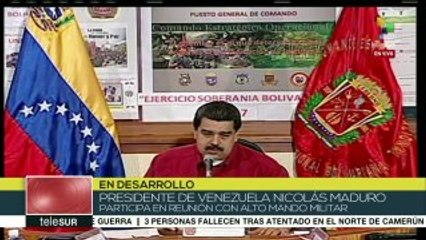 Maduro: Creen que nos rendiremos ante las amenazas imperialistas