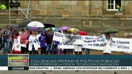 Científicos colombianos rechazan recortes del Gobierno