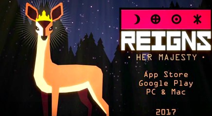 REIGNS HER MAJESTY - Reveal Trailer - Devolver Digital