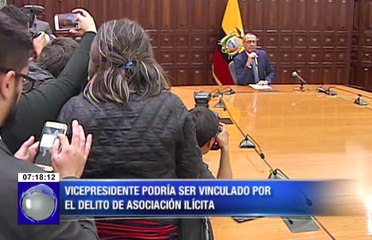 Analizan escenario de vicepresidente de ratificarse vinculación en el caso Odebrecht