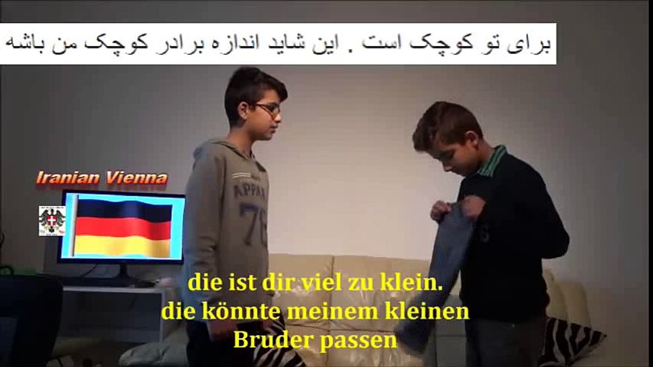 آموزش زبان آلمانی لباس ها