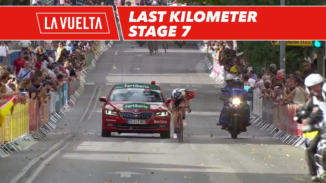 Ultimo kilómetro / Last kilometer - Étape 7 / Stage 7 - La Vuelta 2017