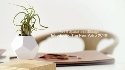 Volvo XC40 teaser - Space and Storage