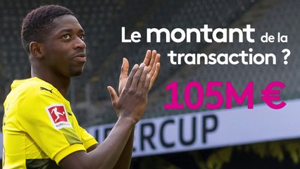 Le Français Ousmane Dembélé arrive au FC Barcelone !