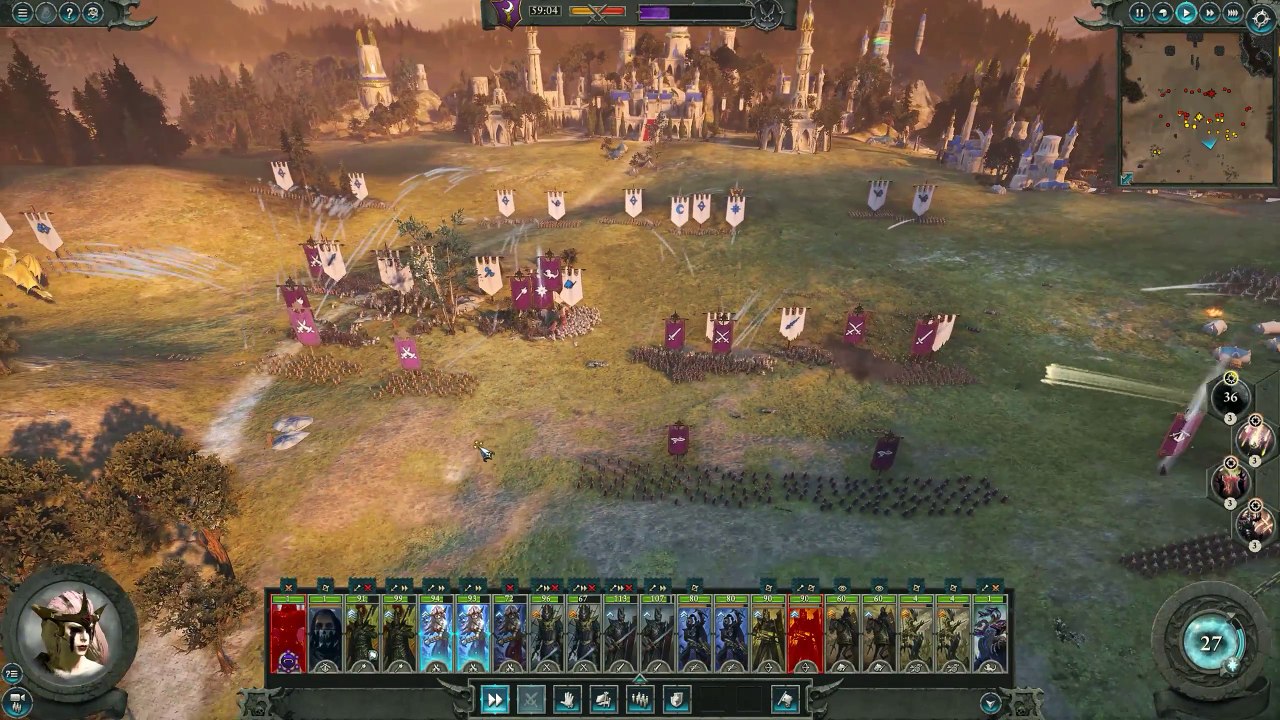 Total War Warhammer 2 - Let's Play Elfes Noirs