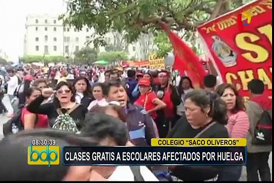 Este sábado se inician las clases gratuitas para escolares afectados por huelga