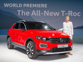 A bord du Volkswagen T-Roc (2017)