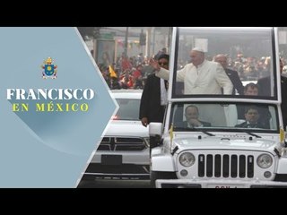 El papa Francisco se dirige al Hospital Infantil Federico Gómez