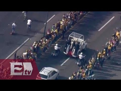 Júbilo en las calles de Morelia por visita del Papa Francisco / Francisco Zea