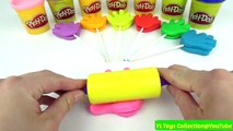 Learn Colors Finger Family Nursery Rhymes Play-doh Hulk w/ Hand Body Paint Baby Doll Eat C