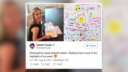Ivanka Trump Posted Fan Mail From Children, Then Things Went South