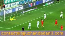 Bursaspor 2-0 Aytemiz Alanyaspor Gol Pablo Batalla