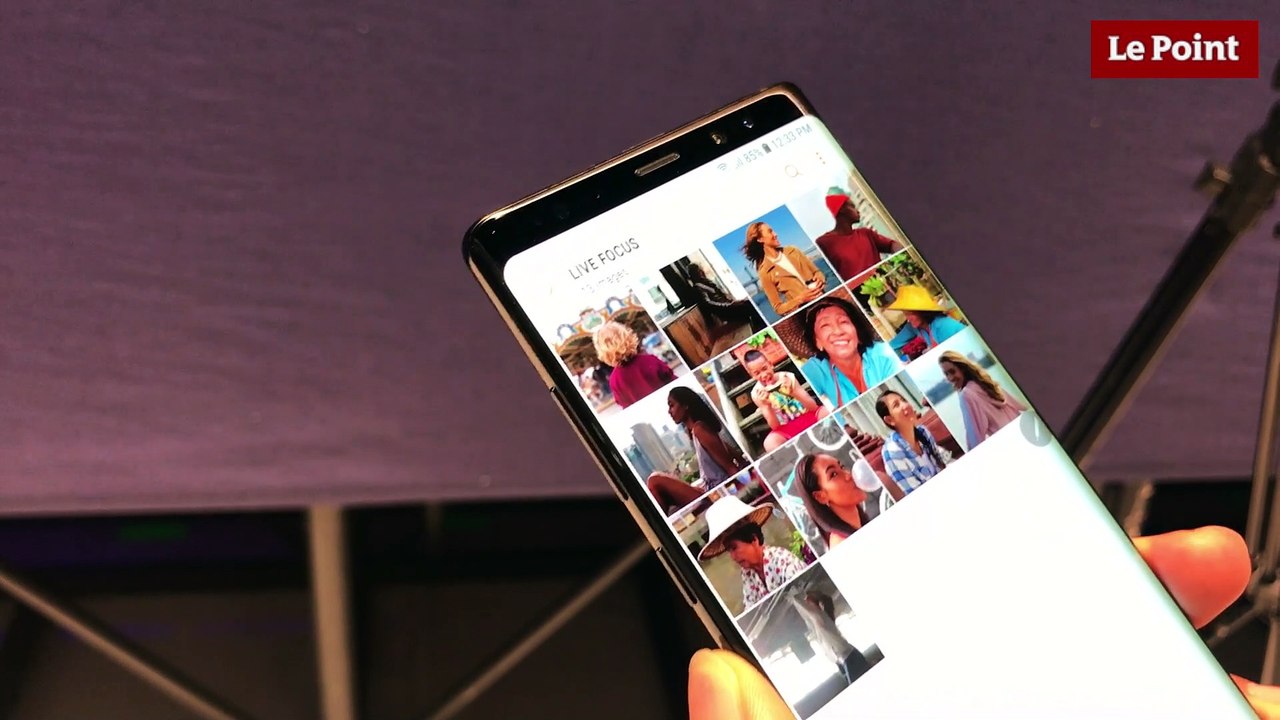 Test du Samsung Galaxy note 8