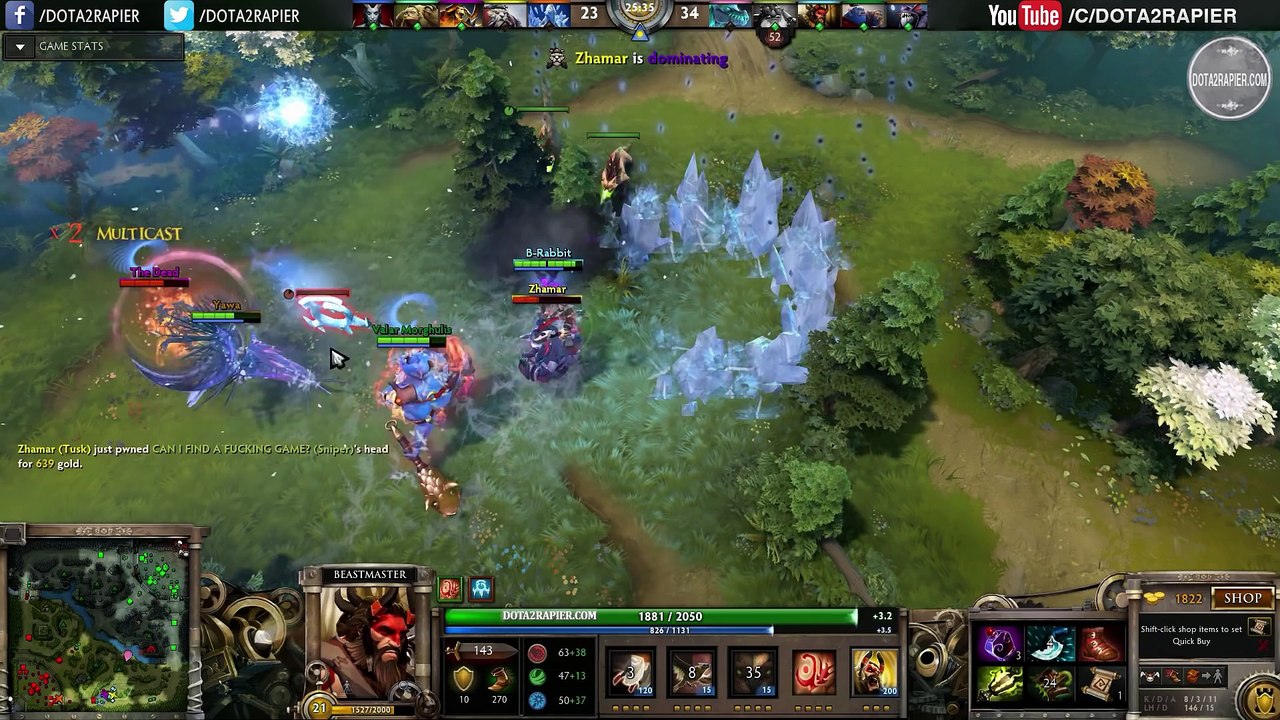 Suma1L Dota 2 [Beastmaster] - Can U Please FAKING RELAX