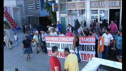 Ένταση, συλλήψεις και απόφαση για τα σκουπίδια στο Δ.Σ Λαμίας