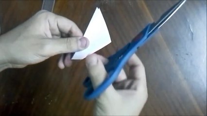 How To Make A Paper Snowflake (tutorial)  Paper Crafts