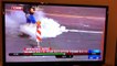 Manifestante sofre dose de karma instantâneo após lançar gás lacrimogéneo sobre a polícia