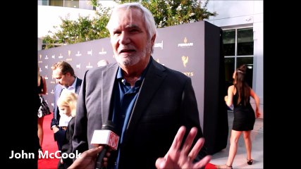 John McCook of The Bold and the Beautiful at Television Academy's Daytime Emmys Reception