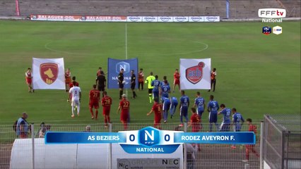 Vendredi 25/08/2017 à 19h45 - AS Béziers - Rodez Aveyron F. - J4 (30)
