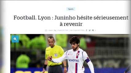 OL : ce qui bloque l'arrivée de Juninho