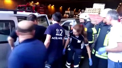 Malatya'da Zincirleme Trafik Kazası: 3 Yaralı