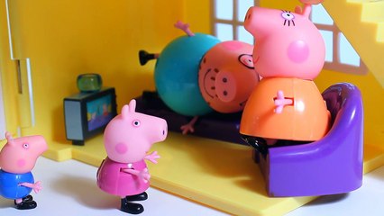 Peppa Pig. Свинка Пеппа. Исчезновение Джорджа. Мультфильм. Игрушки для детей Мультики про