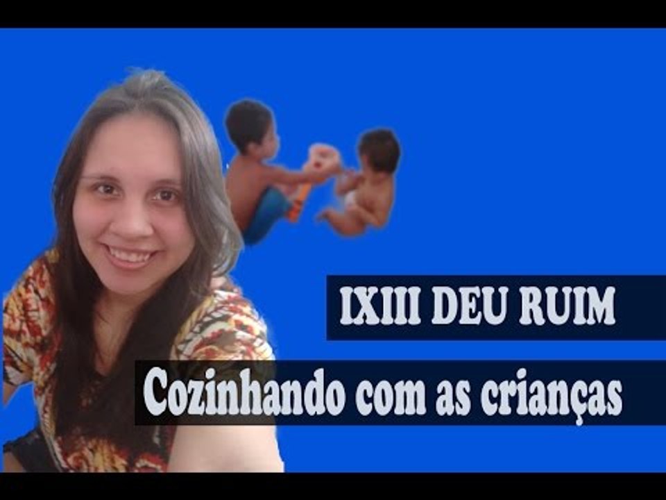 Quebra de rotina e cozinhando com os meninos