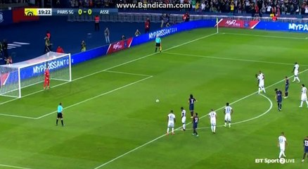 Penalty Goal E.Cavani Pris 1 - 0 Saint - Etienne 25.08.2017 HD