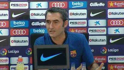 Valverde: "Tenemos muchas esperanzas depositadas en Dembélé"