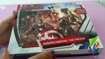 AVENGERS puzzle - puzzle de marvel avengers - rompecabezas de Avengers Toys and Play