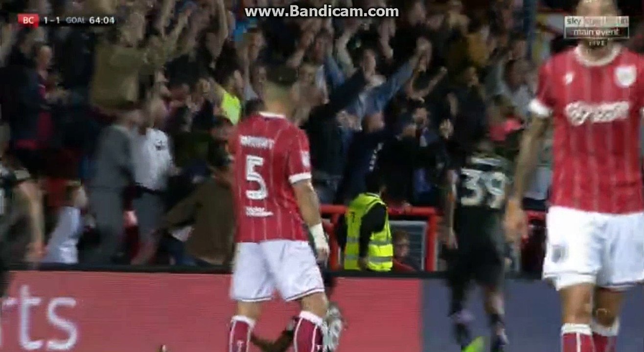 Super Goal J.Onoma 1 - 1 BRISTOL CITY 1 - 1 ASTON VILLA 25.08.2017 HD