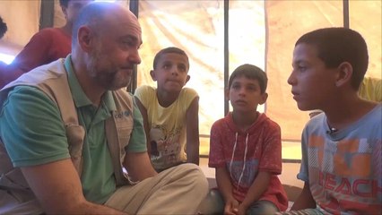 اليونيسيف: الأطفال النازحون بسوريا في مأساة حقيقية