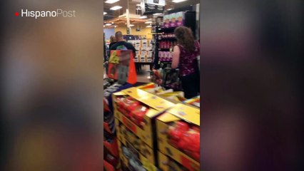 Texanos colmaron supermercados en previsión de la llegada de un huracán